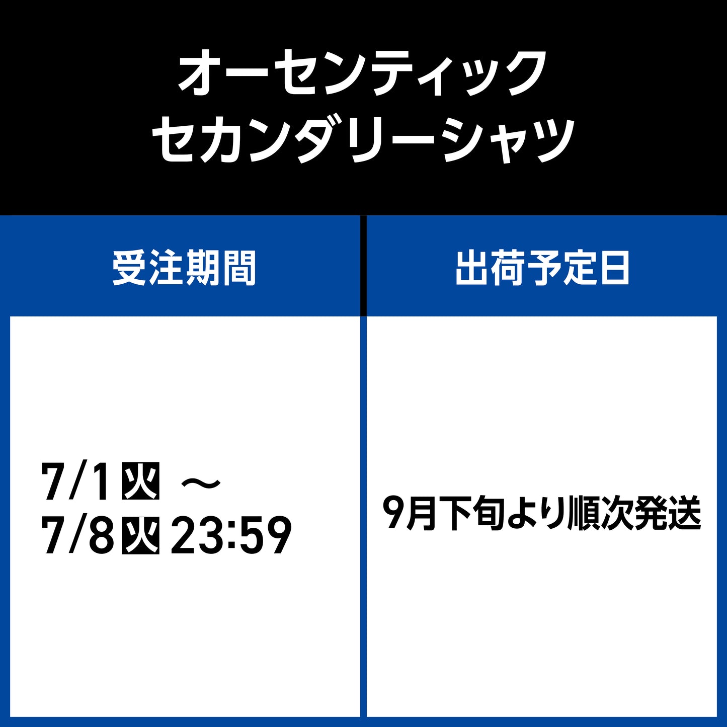【受注生産】【~2025/7/8(火)23:59 期間限定受注】【2025/9/下旬以降出荷予定】#100シーホース_2025-26 ★オーセンティックセカンダリーシャツ