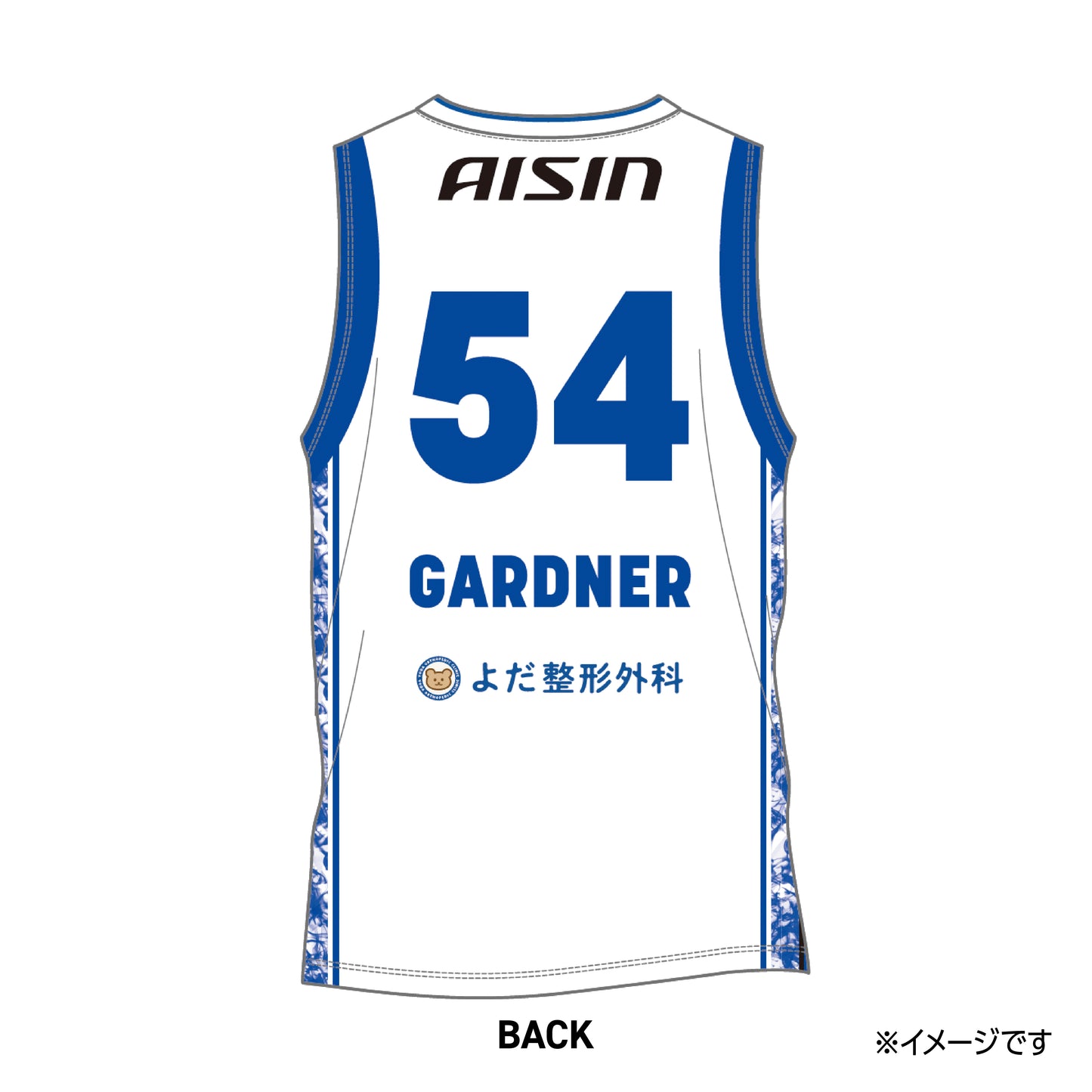 【受注生産】【第3期 2025/8/1(金)~2025/8/31(日)23:59 期間限定受注】【2025/11/上旬以降出荷予定】#54ガードナー選手_2025-26 ★オーセンティックユニフォーム(上) AWAY