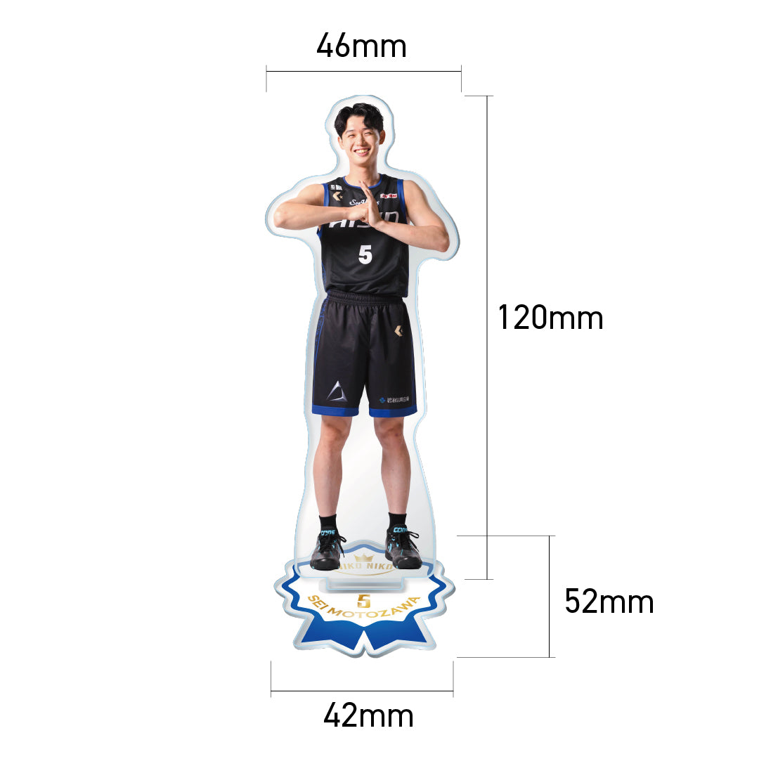 【EC受注限定】【2/20(金)~2/28(土)23:59 期間限定受注】【4月中旬以降出荷予定】2025-26 ニコニコせい アクリルスタンド