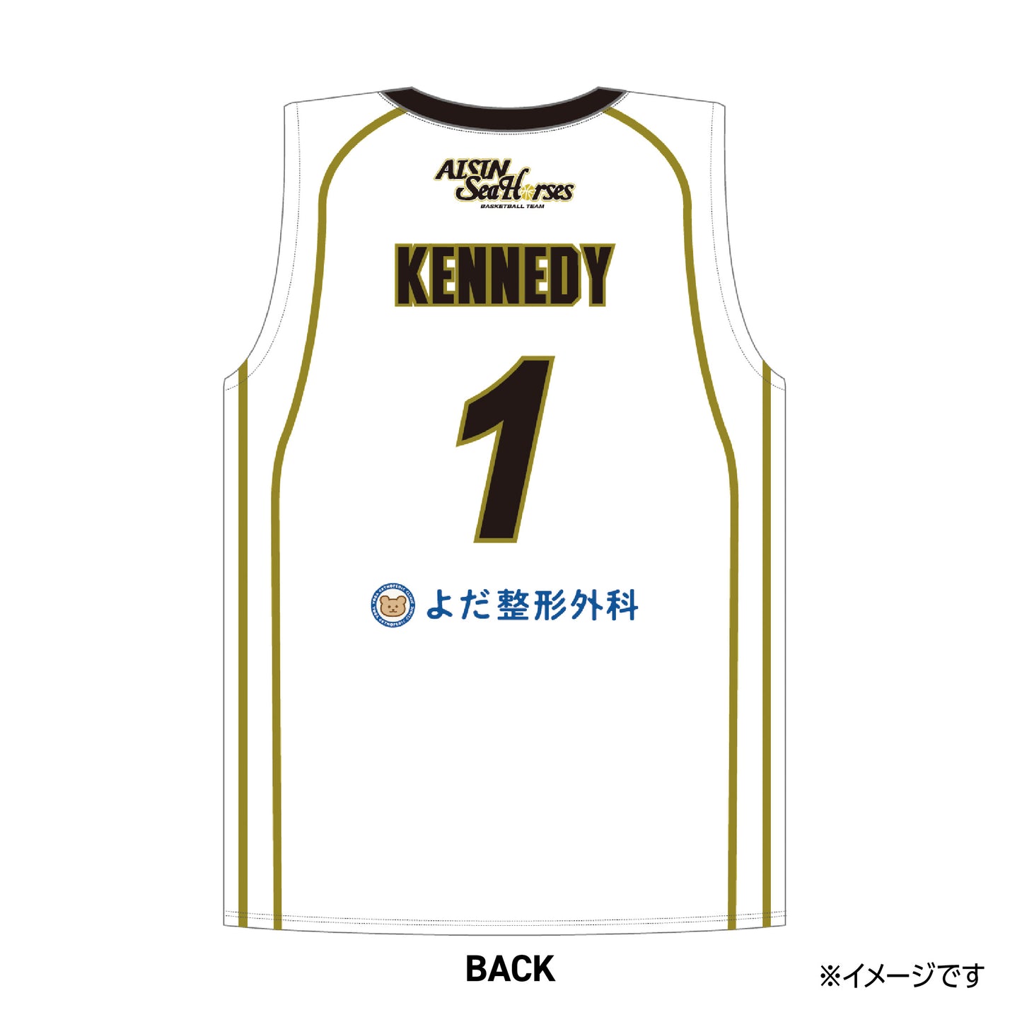 【受注生産】【第1回 8/7(木)~2025/8/31(日)23:59 期間限定受注】【2025/11/上旬以降出荷予定】#1ケネディ選手_2025-26 ★復刻レプリカユニフォーム