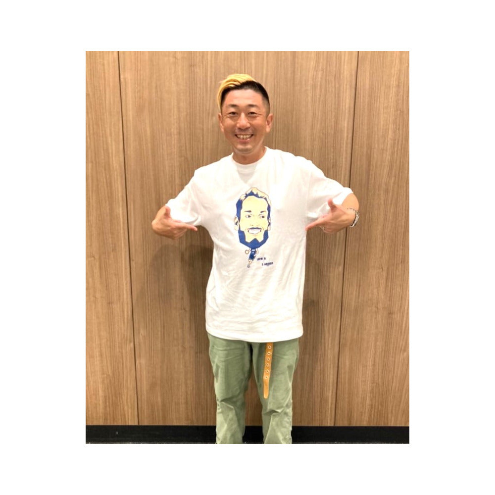 【ホームコートMC・小林拓一郎さんプロデュース】#10 ジェイク・レイマン ポートレートコットンTシャツ