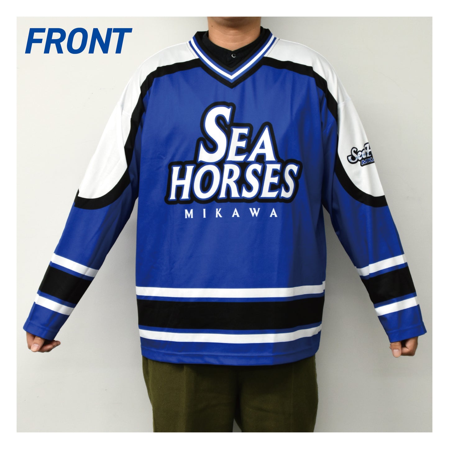 2025-26 SEAHORSESロゴ ホッケーシャツ