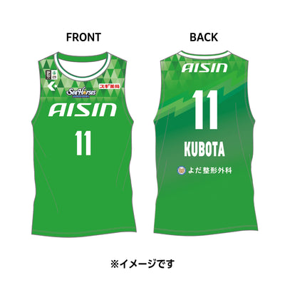 【受注生産】【11/25(火)12:00～12/8(月)23:59 期間限定受注】【2026/2/下旬以降出荷予定】#11久保田選手_2025-26 ★西尾市コラボ オーセンティックユニフォーム(上)