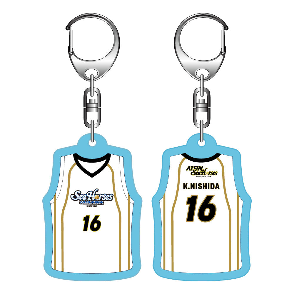 【シークレット】2025-26 復刻ユニ型キーホルダー全15種