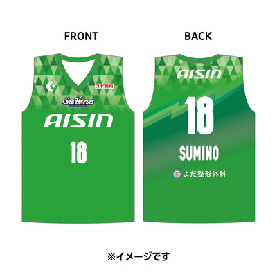 【受注生産】【11/25(火)12:00～12/8(月)23:59 期間限定受注】【2026/2/下旬以降出荷予定】#18角野選手_2025-26 ★西尾市コラボ レプリカユニフォーム