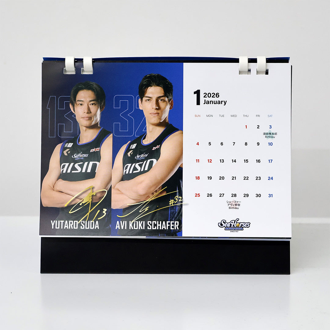 2026年度 卓上カレンダー