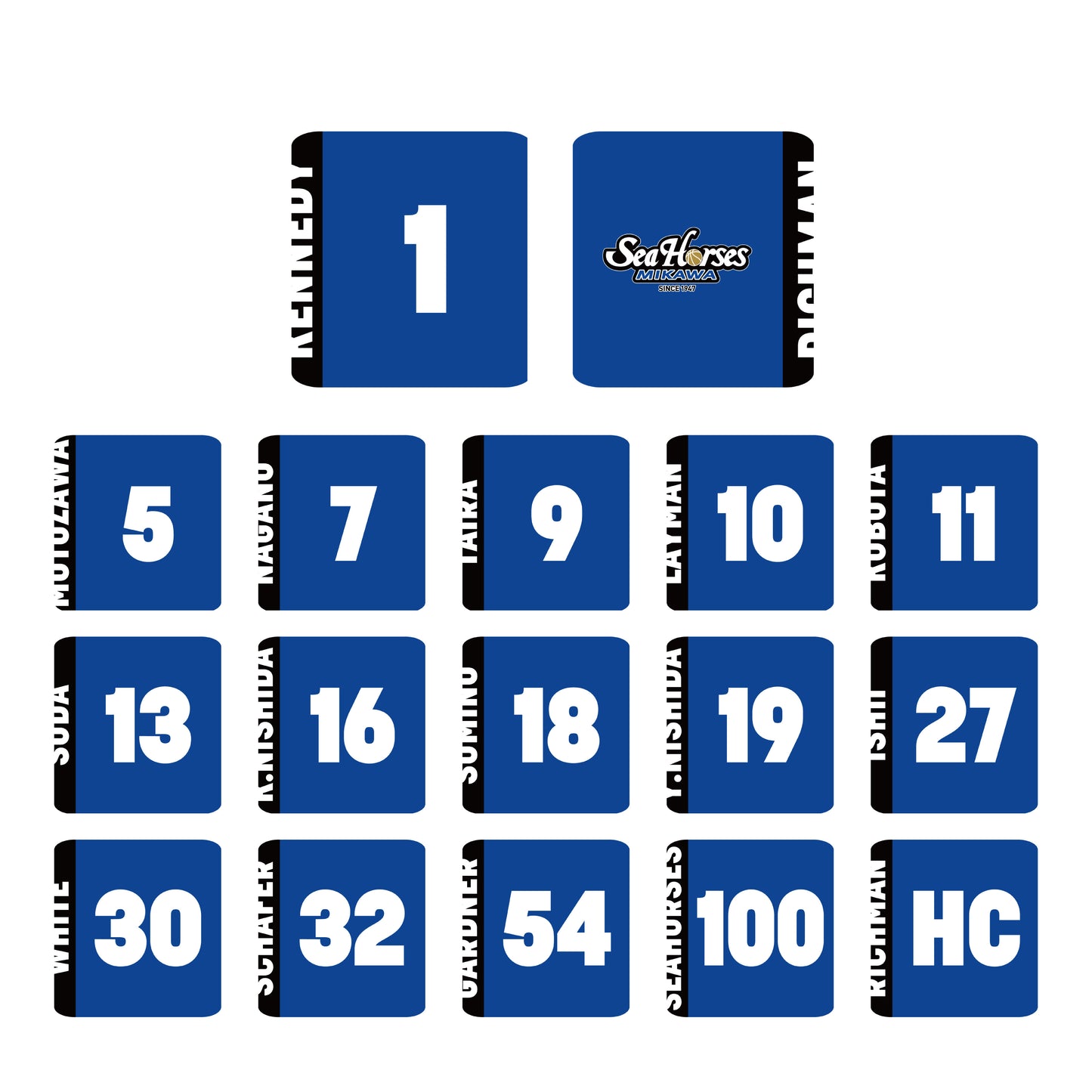 2025-26 ナンバーリストバンド