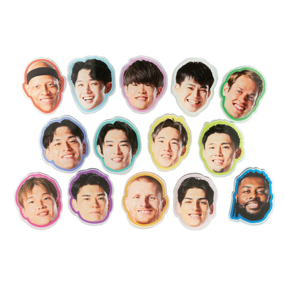 【シークレット】2025-26 プレイヤーズ ランダムフェイスクリップ 全14種