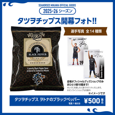 タツヲチップス ヲトナのブラックペッパー味（GO!SHM!）