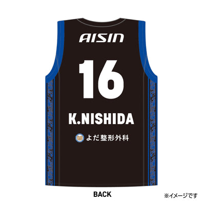 【予約販売】【～2025/7/8(火)23:59 期間限定受注】【2025/9/下旬以降出荷予定】#16西田選手_2025-26 ★レプリカユニフォーム HOME