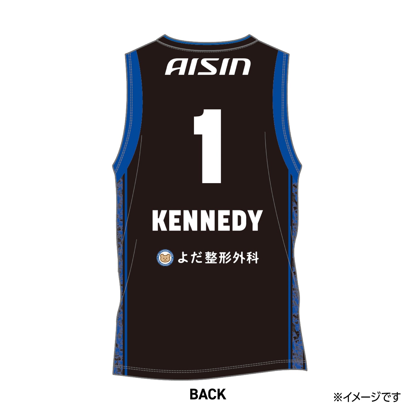 【受注生産】【第3期 2025/8/1(金)～2025/8/31(日)23:59 期間限定受注】【2025/11/上旬以降出荷予定】#1ケネディ選手_2025-26 ★オーセンティックユニフォーム(上) HOME