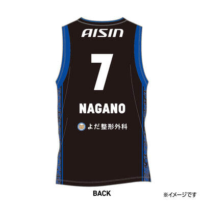 【受注生産】【第3期 2025/8/1(金)～2025/8/31(日)23:59 期間限定受注】【2025/11/上旬以降出荷予定】#7長野選手_2025-26 ★オーセンティックユニフォーム(上) HOME