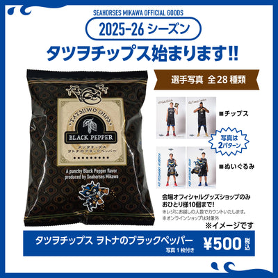 タツヲチップス ヲトナのブラックペッパー味