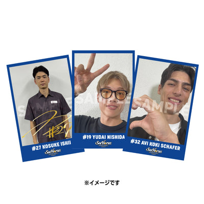 【シークレット】2025-26 プレイヤーズチェキ風トレカ vol.2(オフショット)全42種