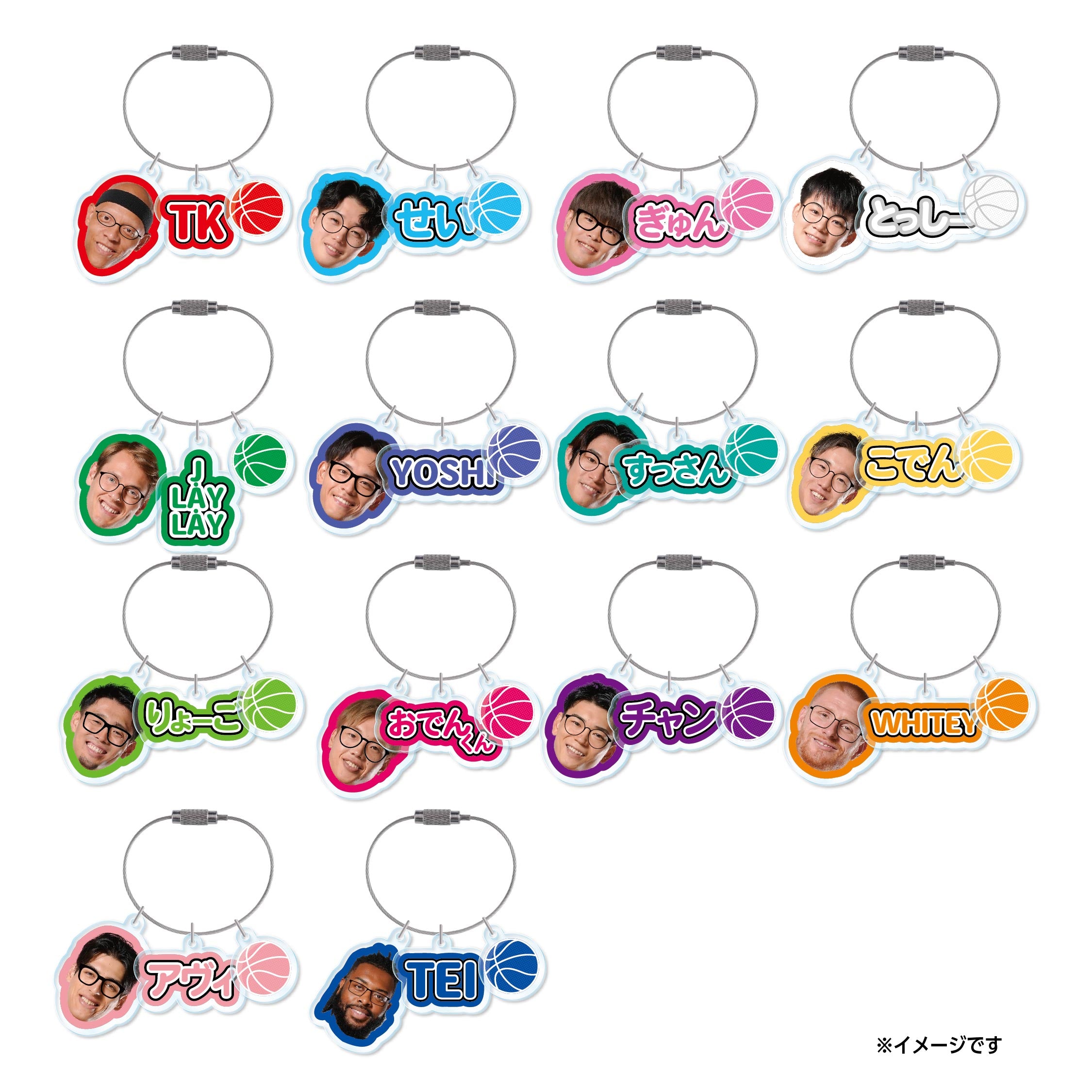 シークレット】2025-26 選手カラー3連キーホルダー全28種 – シーホース