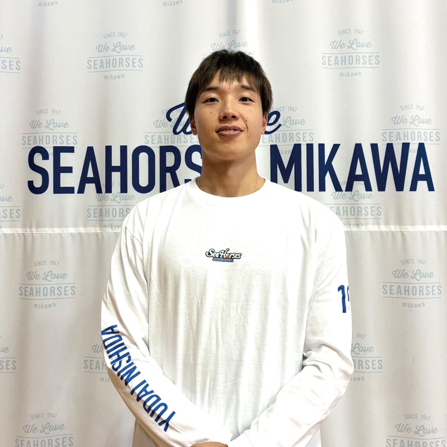 2025-26 ナンバーロングスリーブTシャツ WHT