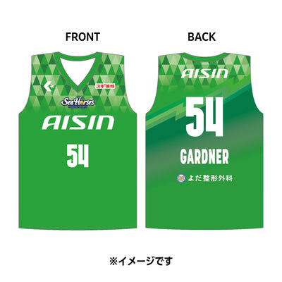 【受注生産】【11/25(火)12:00～12/8(月)23:59 期間限定受注】【2026/2/下旬以降出荷予定】#54ガードナー選手_2025-26 ★西尾市コラボ レプリカユニフォーム