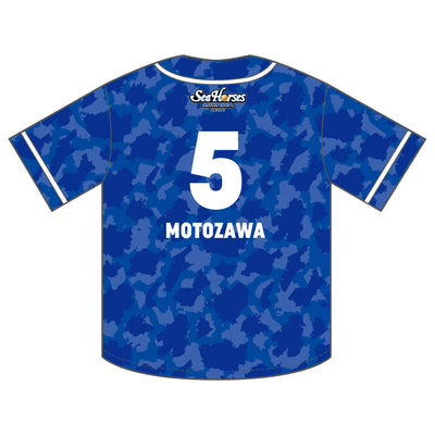 #5元澤選手 2025-26 ナンバーベースボールシャツ