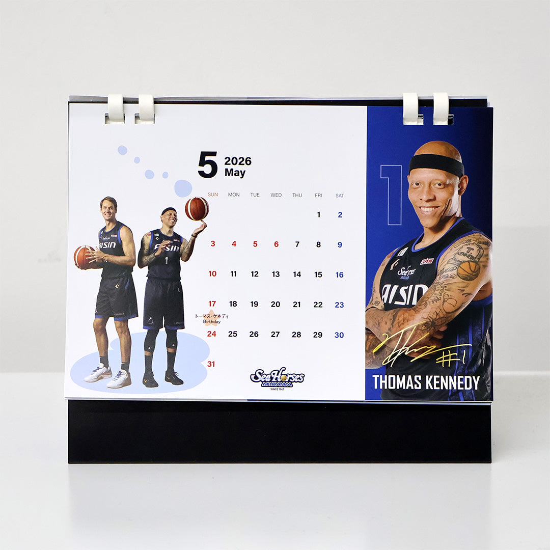 2026年度 卓上カレンダー