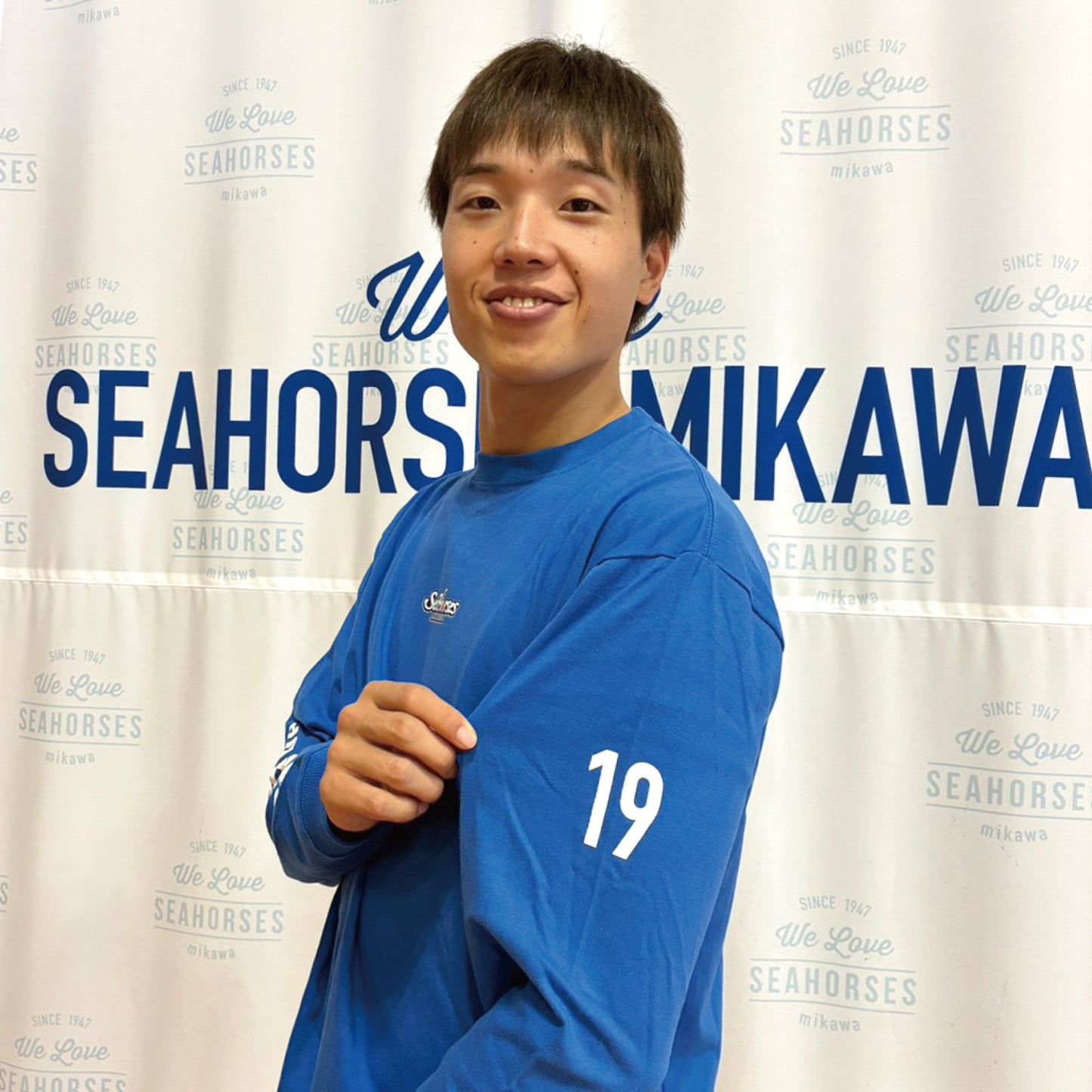 2025-26 ナンバーロングスリーブTシャツ BLU