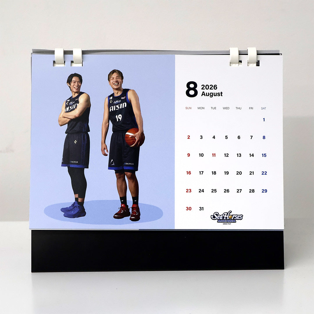 2026年度 卓上カレンダー