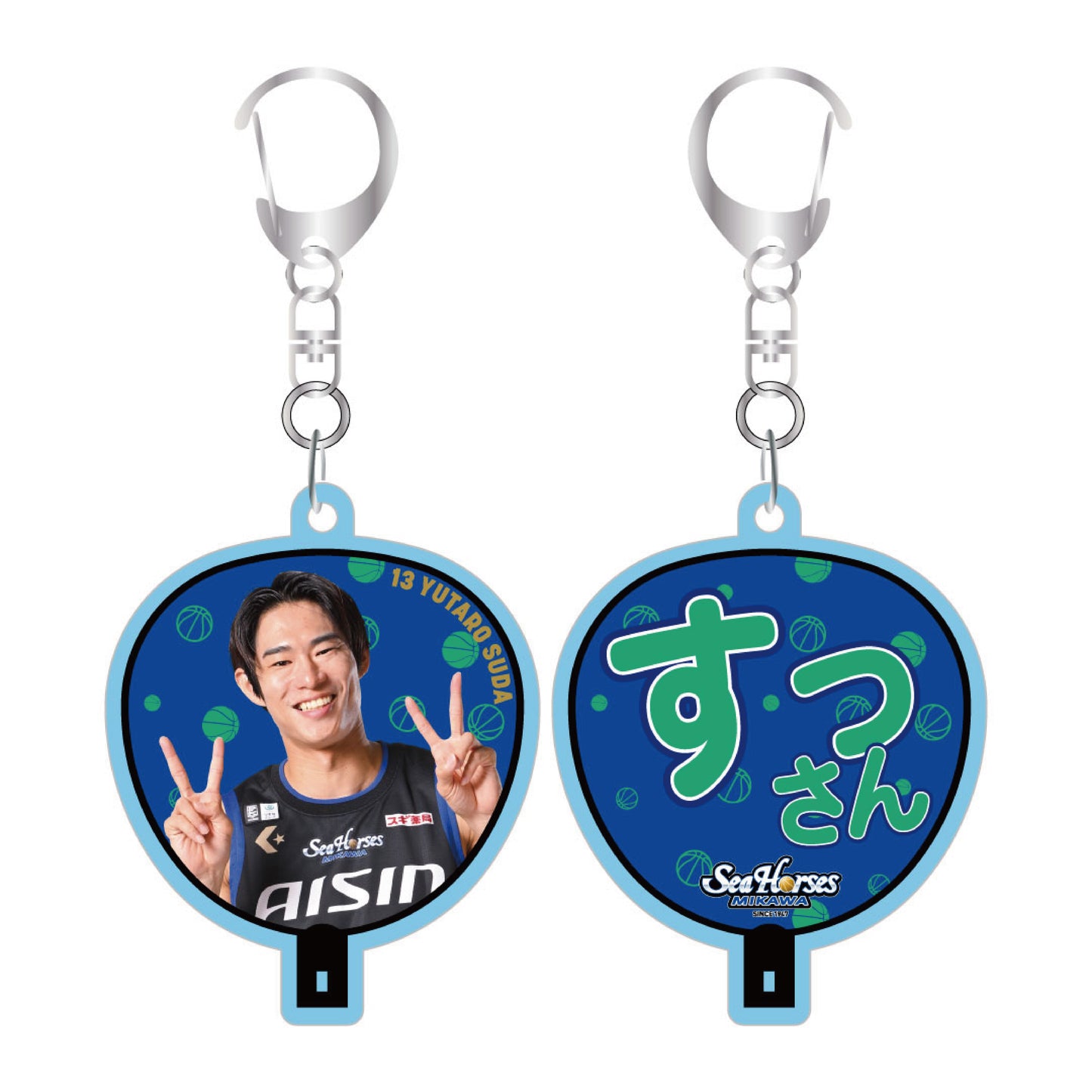 【シークレット】2025-26 うちわ型アクリルキーホルダー全14種