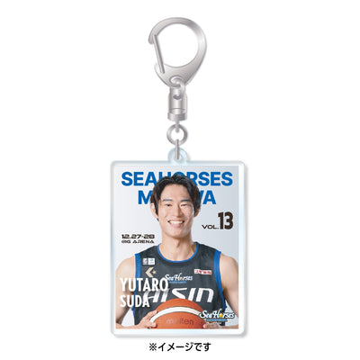 【シークレット】プレイヤーズ表紙風アクリルキーホルダー全29種