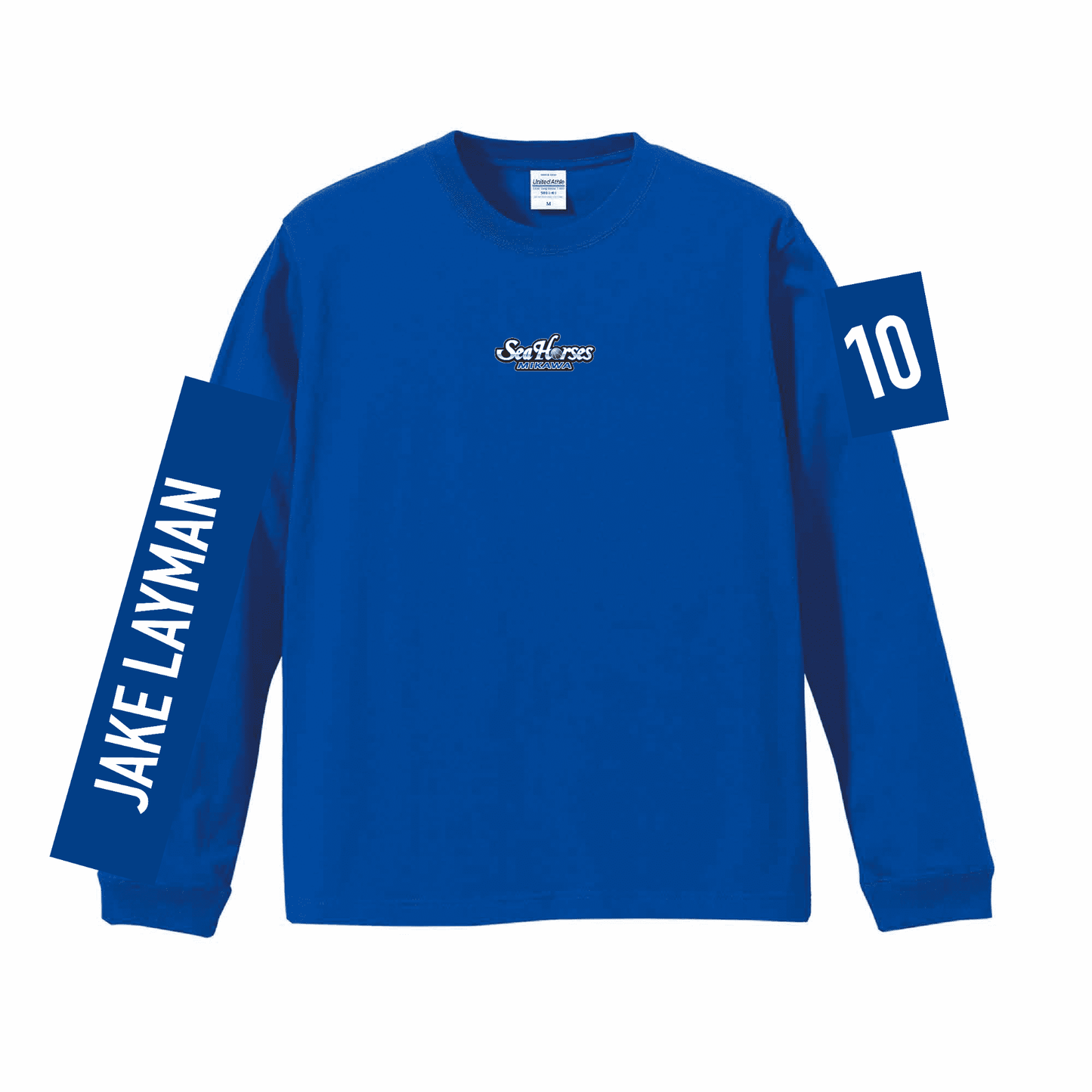 2025-26 ナンバーロングスリーブTシャツ BLU