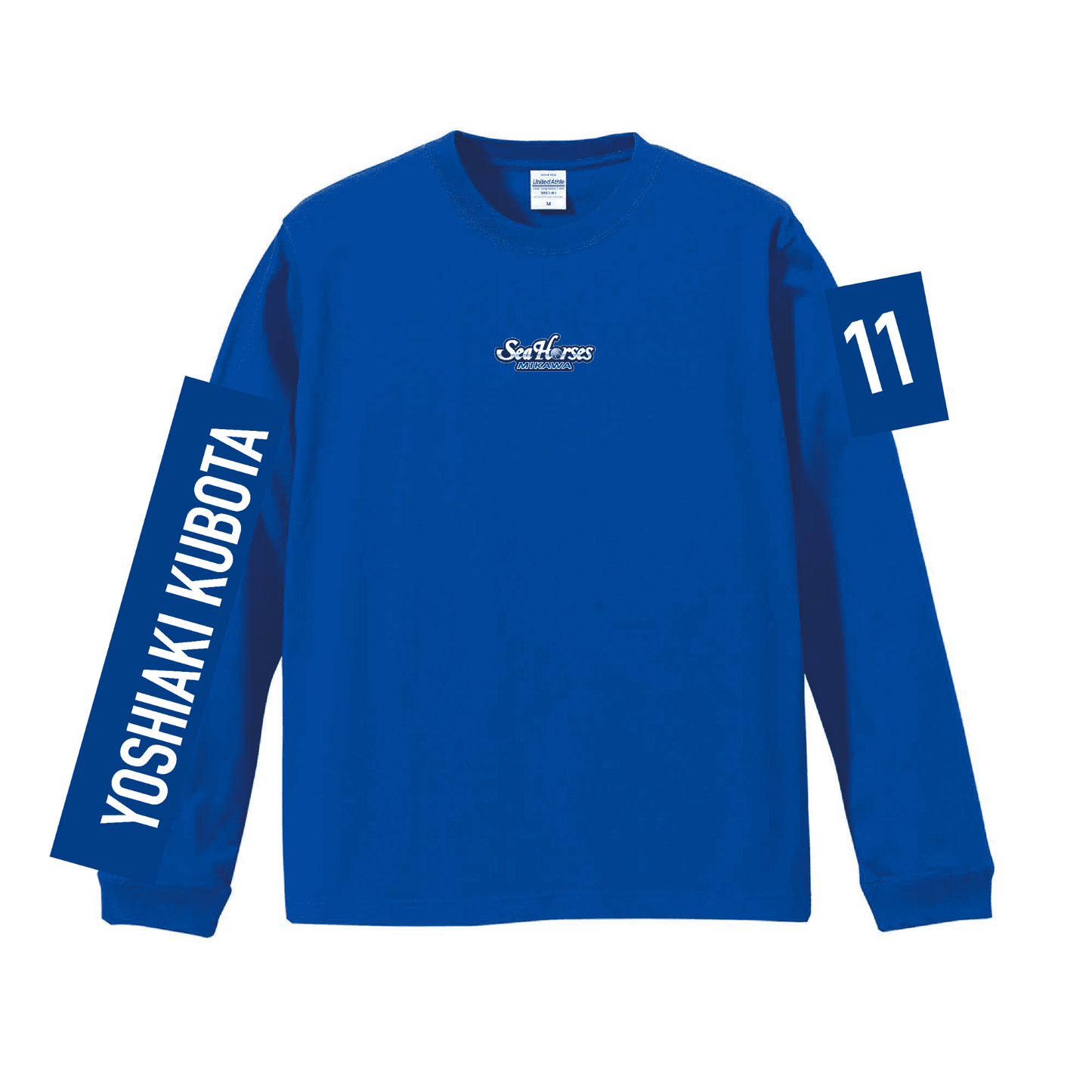 2025-26 ナンバーロングスリーブTシャツ BLU