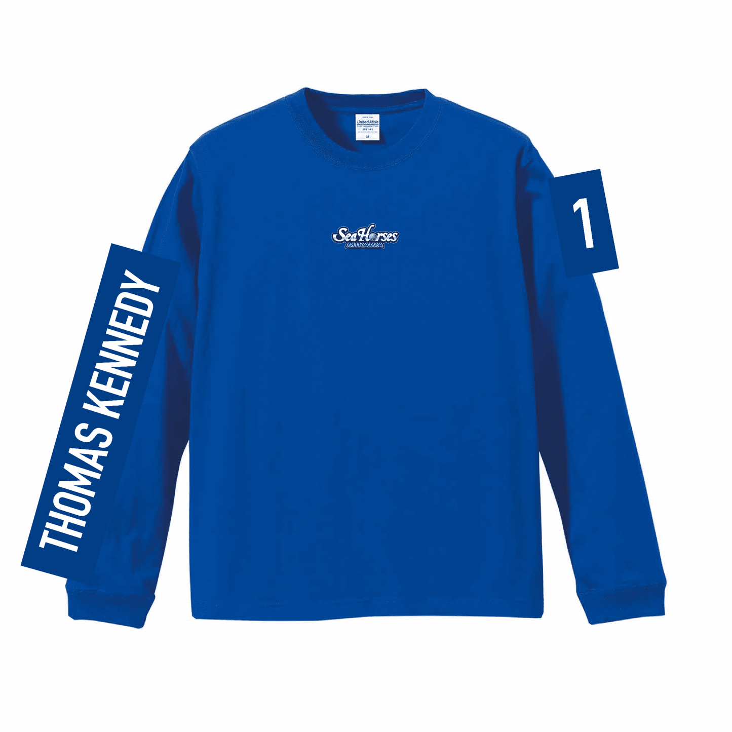 2025-26 ナンバーロングスリーブTシャツ BLU