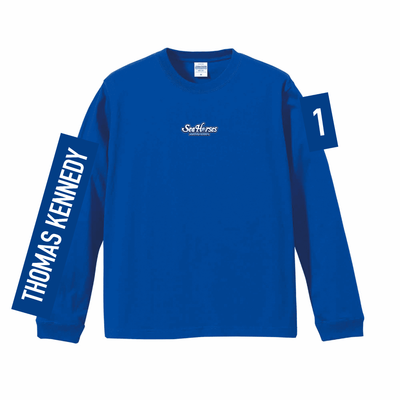 2025-26 ナンバーロングスリーブTシャツ BLU
