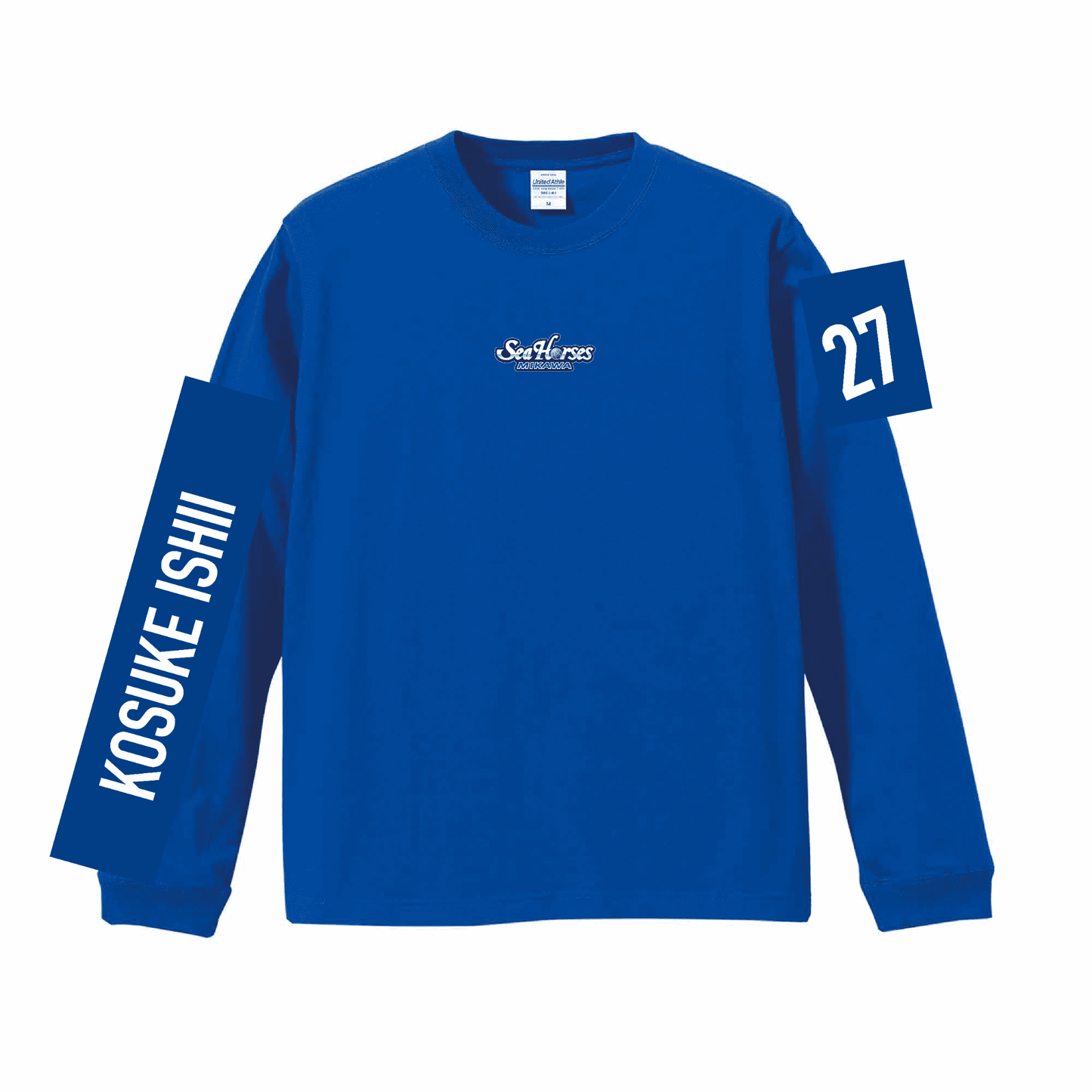 2025-26 ナンバーロングスリーブTシャツ BLU