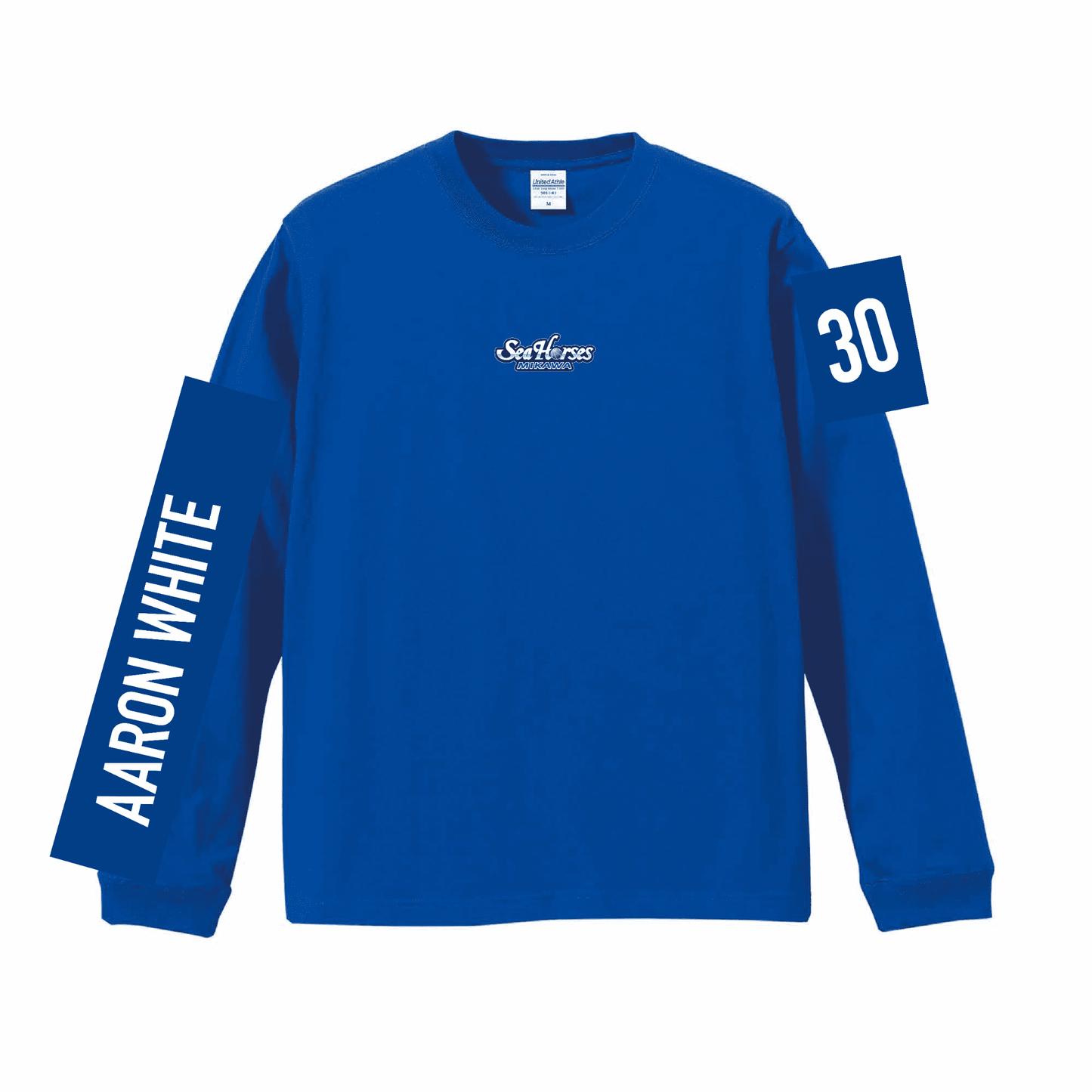 2025-26 ナンバーロングスリーブTシャツ BLU