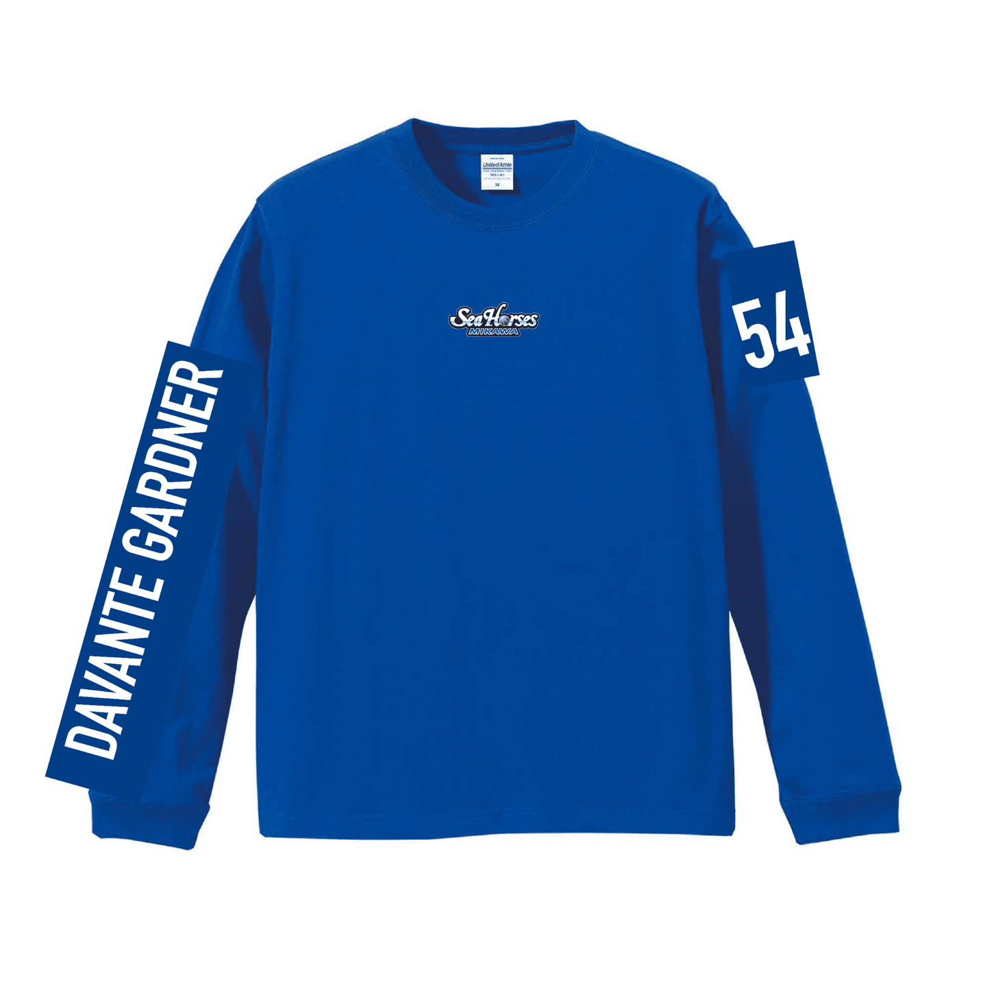 2025-26 ナンバーロングスリーブTシャツ BLU