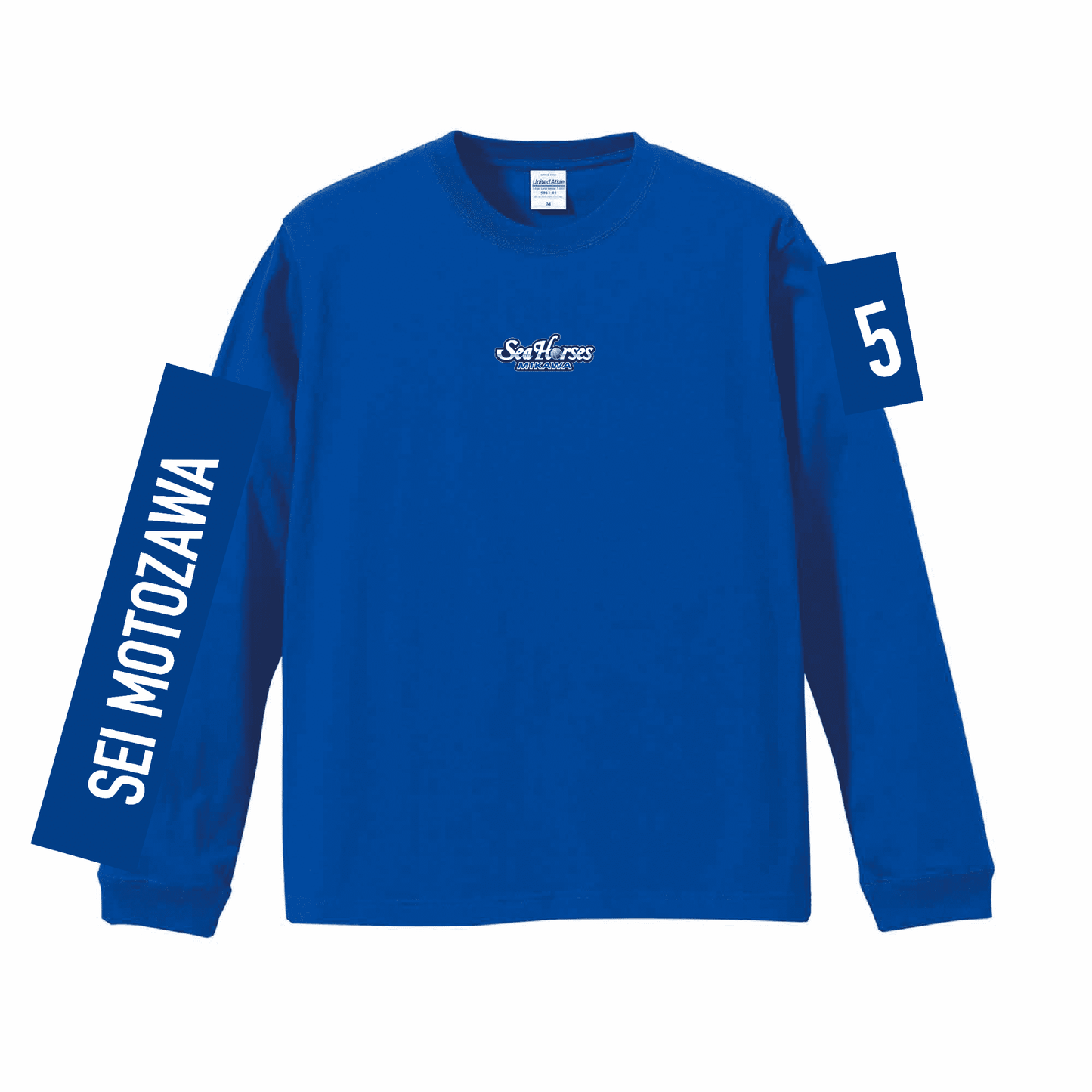 2025-26 ナンバーロングスリーブTシャツ BLU