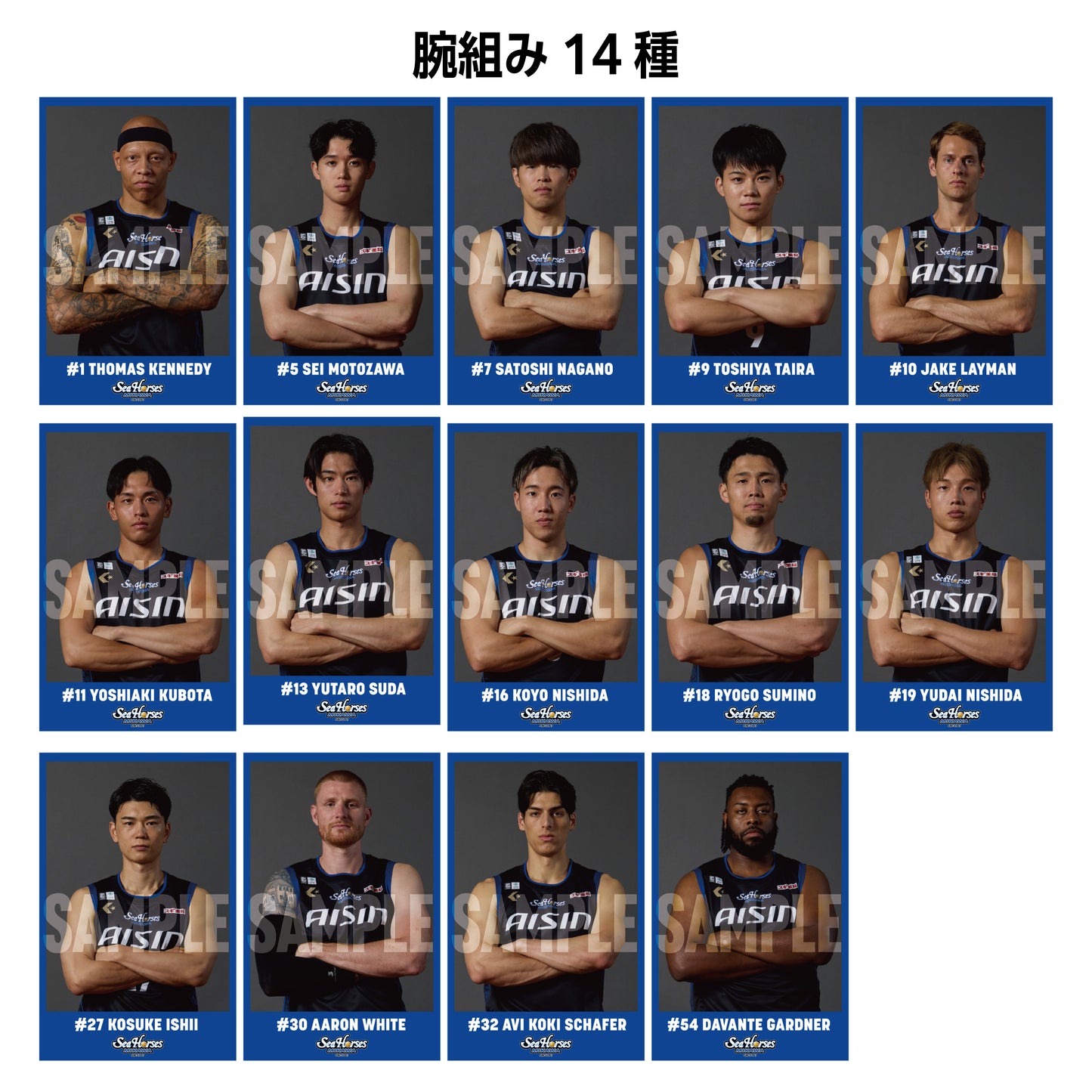 【シークレット】2025-26 プレイヤーズチェキ風トレカ vol.1(レギュラー)全42種