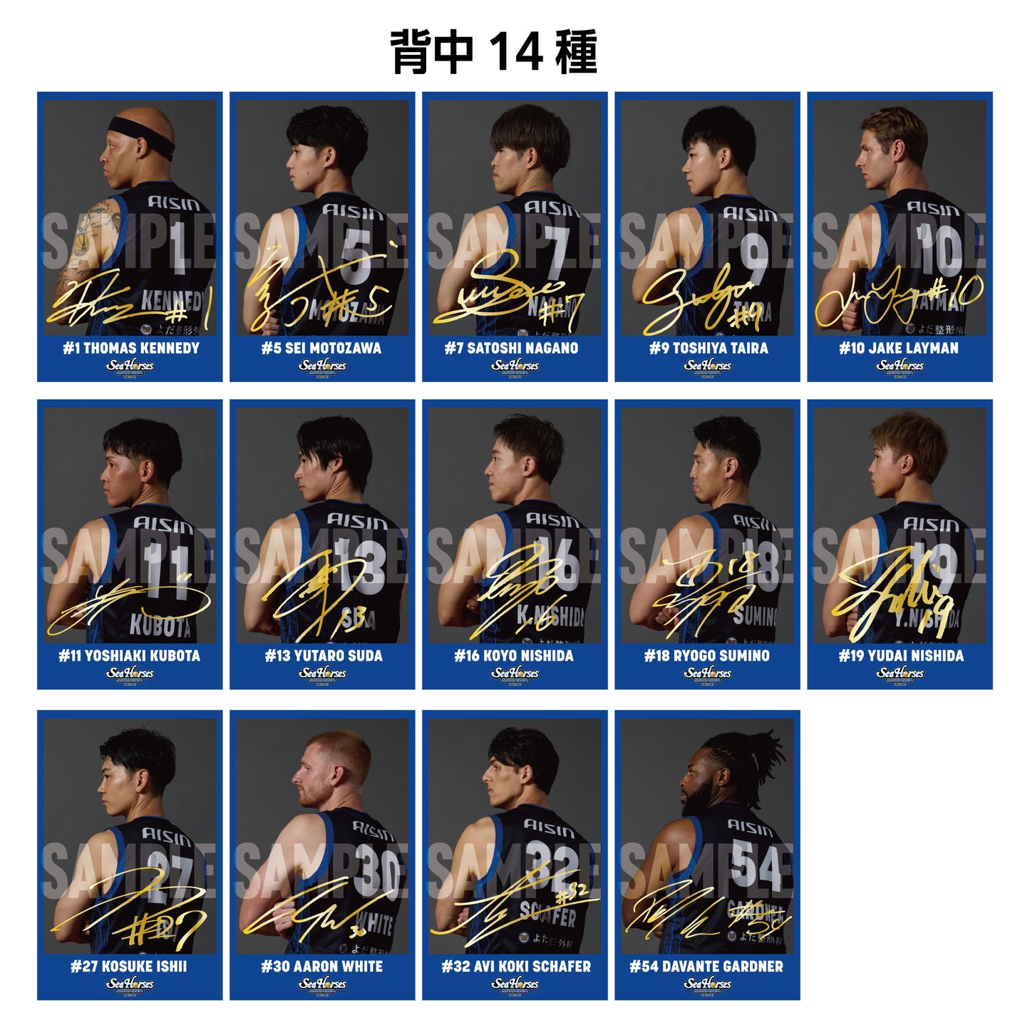 【シークレット】2025-26 プレイヤーズチェキ風トレカ vol.1(レギュラー)全42種