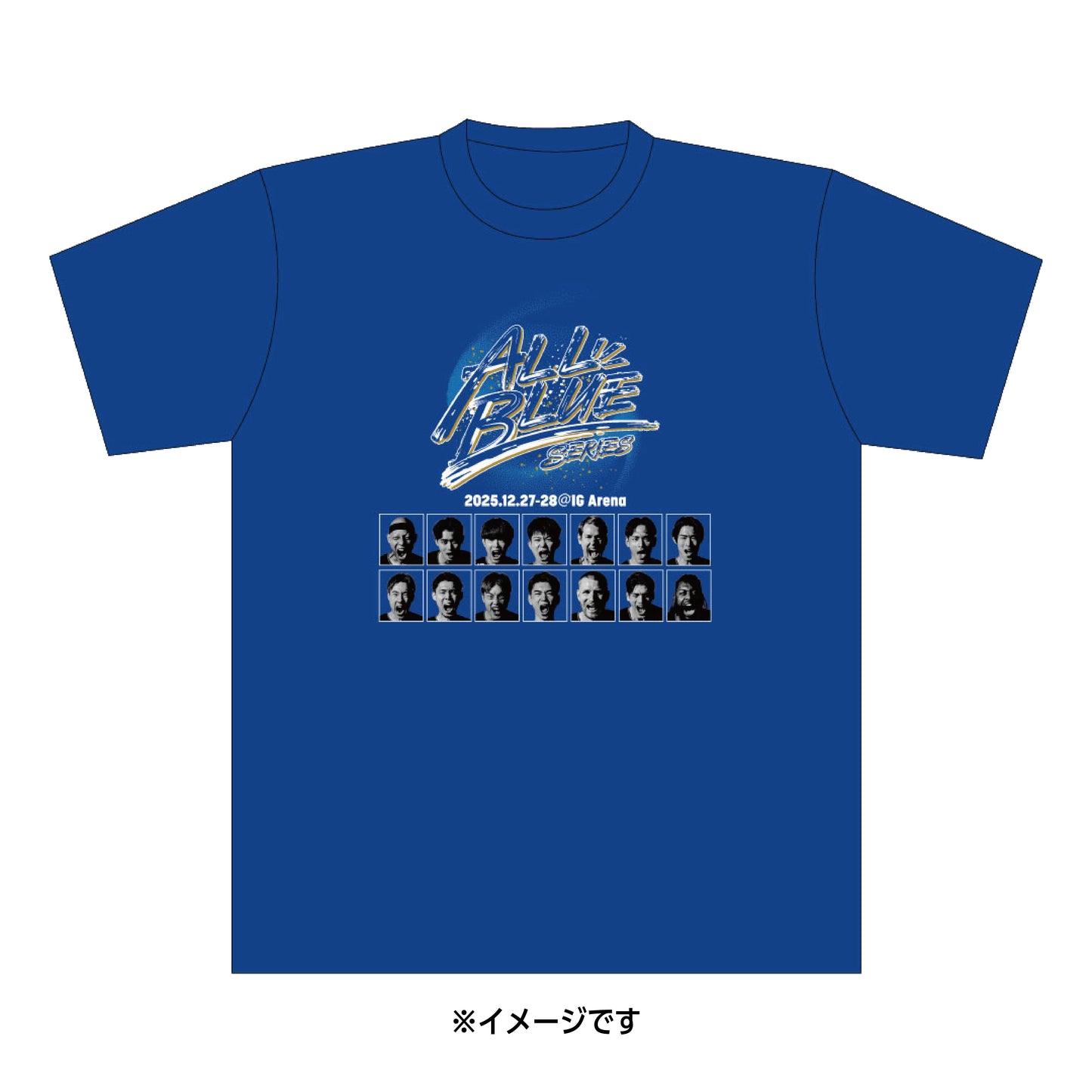 2025-26 ALL BLUE ドライTシャツ