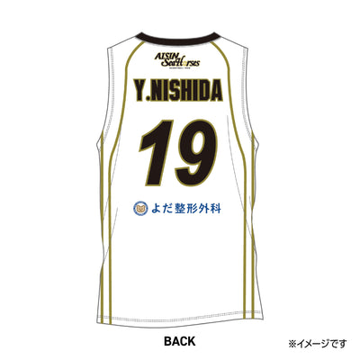 【受注生産】【第1回 2025/8/7(木)～8/31(日)23:59 期間限定受注】【2025/11/上旬以降出荷予定】#19西田選手_2025-26 ★復刻オーセンティックユニフォーム(上)