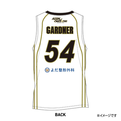 【受注生産】【第1回 2025/8/7(木)～8/31(日)23:59 期間限定受注】【2025/11/上旬以降出荷予定】#54ガードナー選手_2025-26 ★復刻オーセンティックユニフォーム(上)