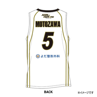 【受注生産】【第1回 2025/8/7(木)～8/31(日)23:59 期間限定受注】【2025/11/上旬以降出荷予定】#5元澤選手_2025-26 ★復刻オーセンティックユニフォーム(上)